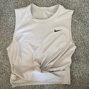 Women’s Nike knotted workout tank top